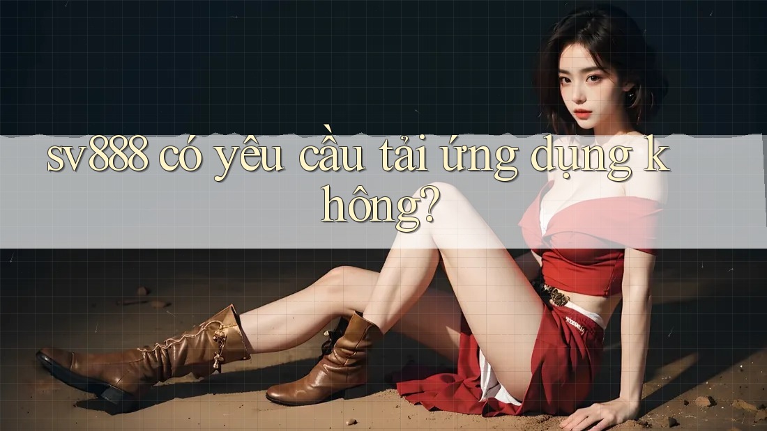 sv888 có yêu cầu tải ứng dụng không? sv888 có yêu cầu tải ứng dụng không?
