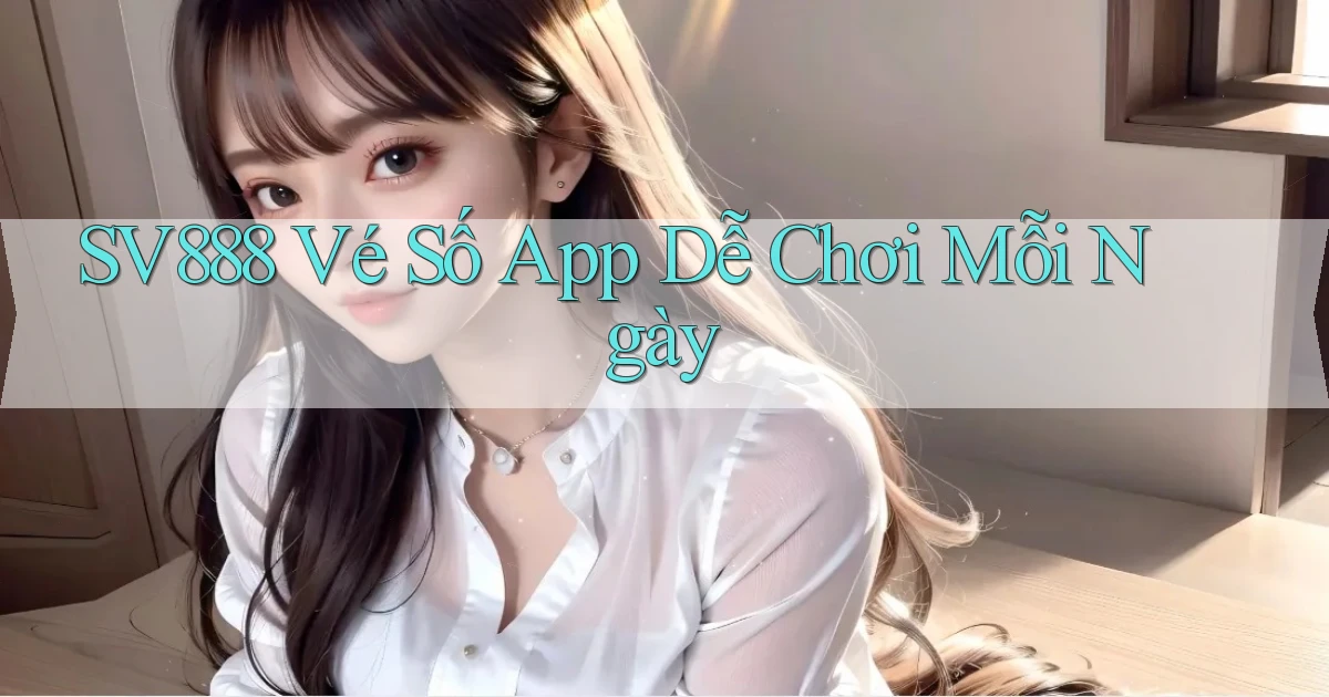 sv888  vé số app dễ chơi mỗi ngày