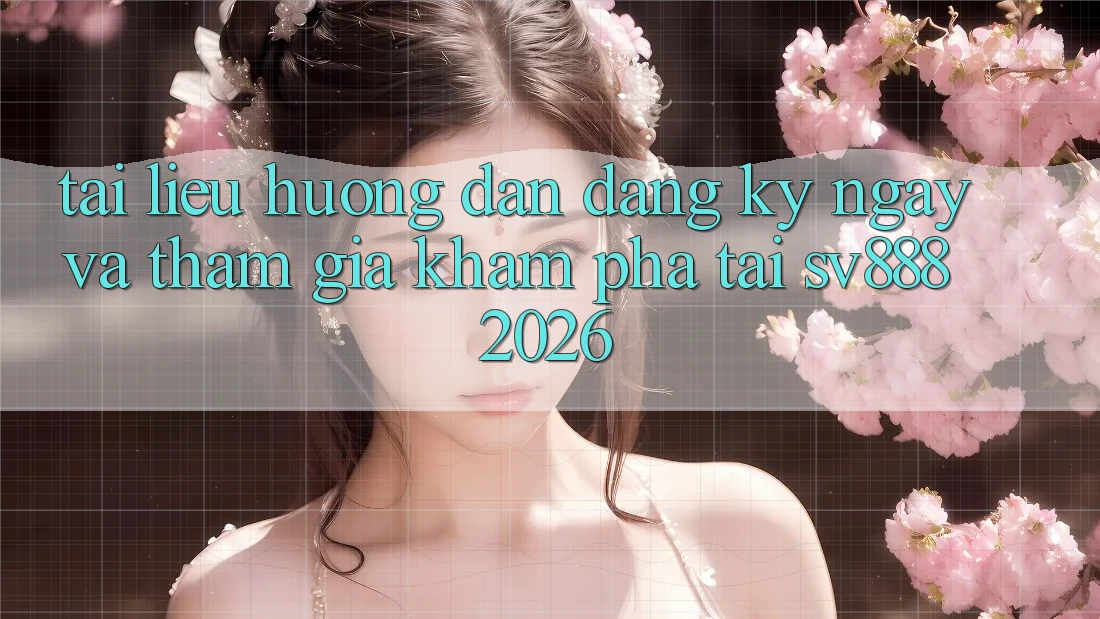 Tài liệu hướng dẫn Đăng ký ngay Và Tham Gia Khám phá Tại SV888 2026 Tài liệu hướng dẫn Đăng ký ngay Và Tham Gia Khám phá Tại SV888 2026