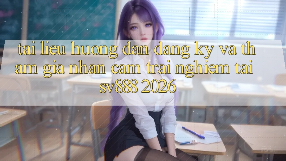 Tài liệu hướng dẫn Đăng Ký Và Tham Gia Nhận cảm trải nghiệm Tại SV888 2026 Tài liệu hướng dẫn Đăng Ký Và Tham Gia Nhận cảm trải nghiệm Tại SV888 2026