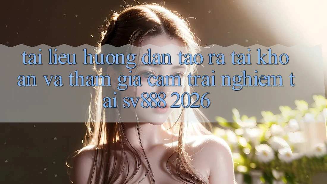 Tài liệu hướng dẫn Tạo ra tài khoản Và Tham Gia Cảm trải nghiệm Tại SV888 2026 Tài liệu hướng dẫn Tạo ra tài khoản Và Tham Gia Cảm trải nghiệm Tại SV888 2026