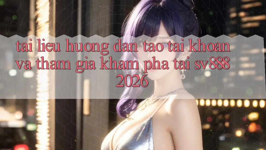 Tài liệu hướng dẫn Tạo tài khoản Và Tham Gia Khám phá Tại SV888 2026 Tài liệu hướng dẫn Tạo tài khoản Và Tham Gia Khám phá Tại SV888 2026