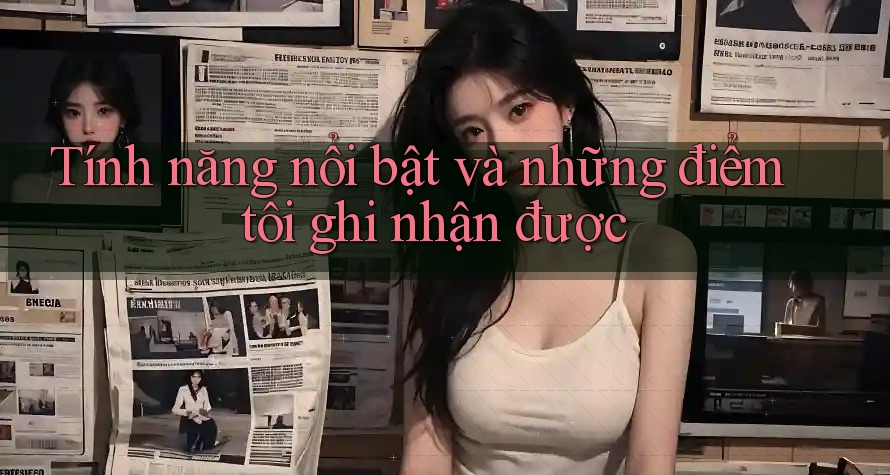 Tính năng nổi bật và những điểm tôi ghi nhận được Tính năng nổi bật và những điểm tôi ghi nhận được