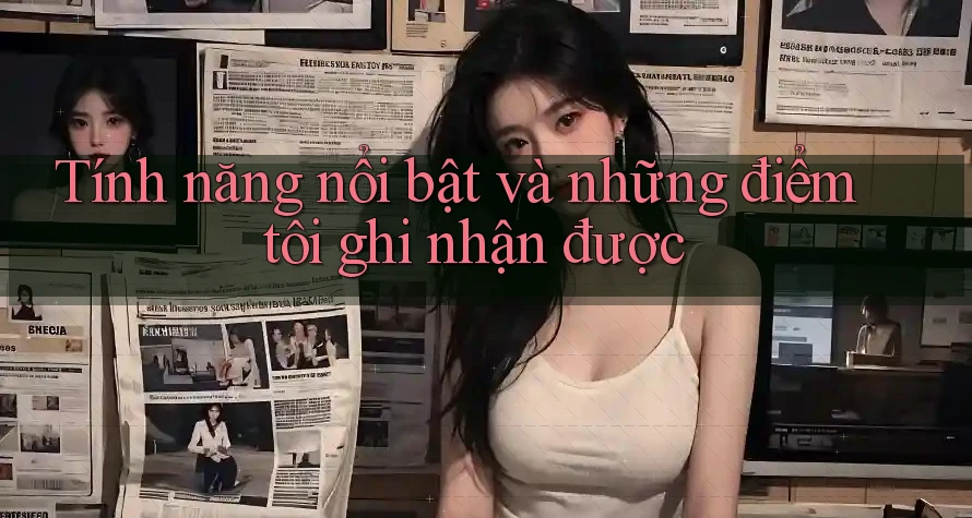 Tính năng nổi bật và những điểm tôi ghi nhận được Tính năng nổi bật và những điểm tôi ghi nhận được