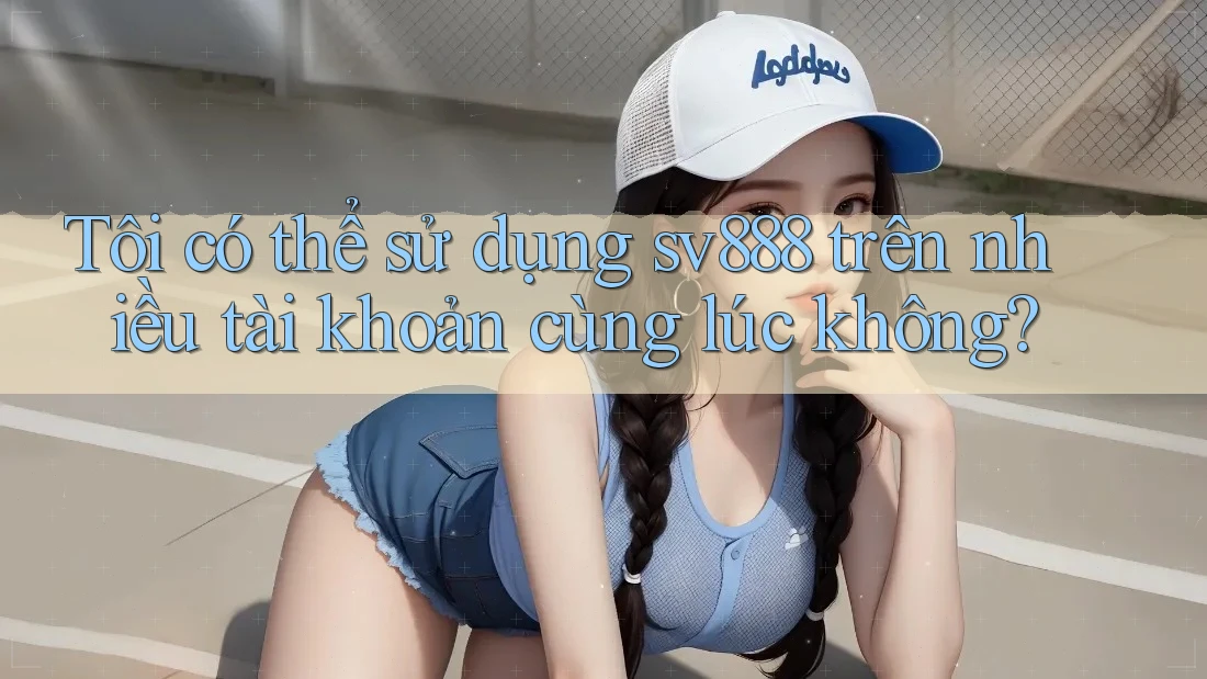 Tôi có thể sử dụng sv888 trên nhiều tài khoản cùng lúc không? Tôi có thể sử dụng sv888 trên nhiều tài khoản cùng lúc không?