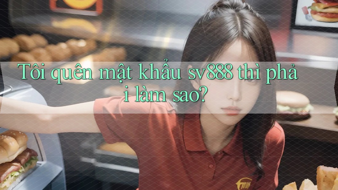 Tôi quên mật khẩu sv888 thì phải làm sao?