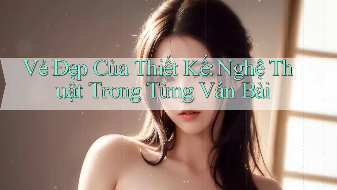 Vẻ Đẹp Của Thiết Kế: Nghệ Thuật Trong Từng Ván Bài Vẻ Đẹp Của Thiết Kế: Nghệ Thuật Trong Từng Ván Bài